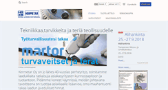 Desktop Screenshot of kermetar.fi